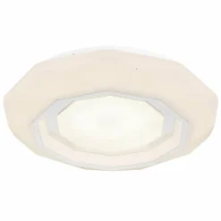 Luminaires Globo Lighting Éclairage Led|Plafonnier Globo HOKKI LED Blanc, 1 lumière, Télécommandes