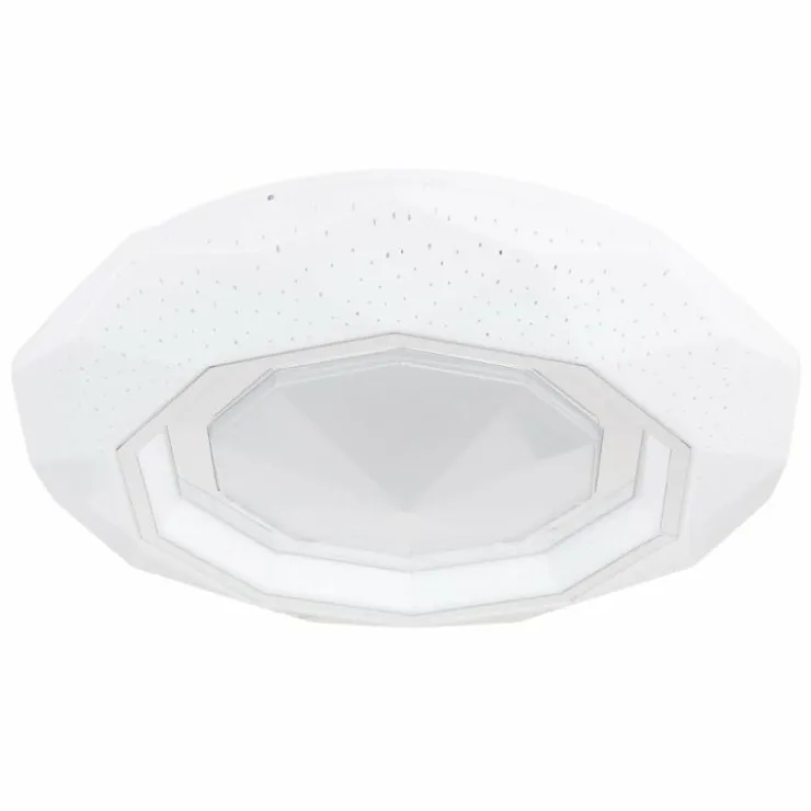 Luminaires Globo Lighting Éclairage Led|Plafonnier Globo HOKKI LED Blanc, 1 lumière, Télécommandes