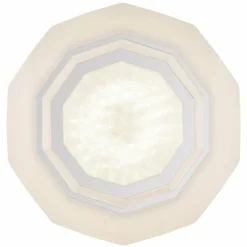 Luminaires Globo Lighting Éclairage Led|Plafonnier Globo HOKKI LED Blanc, 1 lumière, Télécommandes