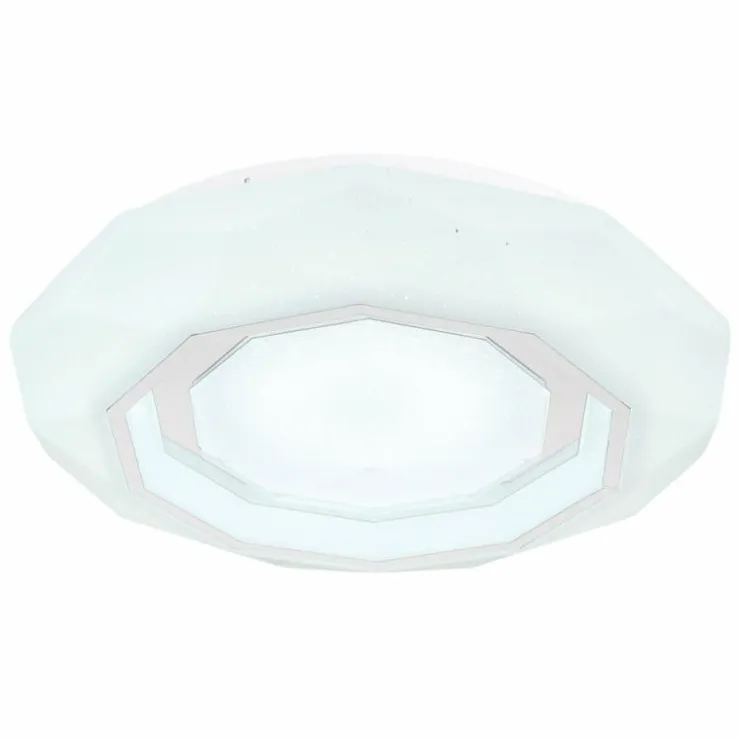 Luminaires Globo Lighting Éclairage Led|Plafonnier Globo HOKKI LED Blanc, 1 lumière, Télécommandes