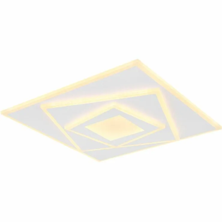 Luminaires Globo Lighting Éclairage Led|Plafonnier Globo HORNI LED Blanc, 1 lumière