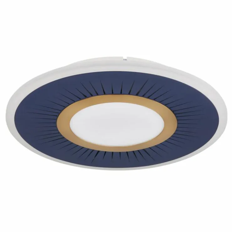 Luminaires Globo Lighting Éclairage Led|Plafonnier Globo INGOMAR LED Bleu, Blanc, 1 lumière, Télécommandes
