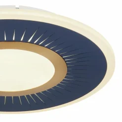Luminaires Globo Lighting Éclairage Led|Plafonnier Globo INGOMAR LED Bleu, Blanc, 1 lumière, Télécommandes