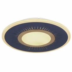 Luminaires Globo Lighting Éclairage Led|Plafonnier Globo INGOMAR LED Bleu, Blanc, 1 lumière, Télécommandes