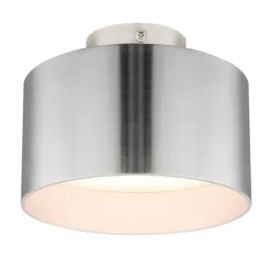 Luminaires Globo Lighting Éclairage Led|Plafonnier Globo JENNY LED Nickel mat, 1 lumière