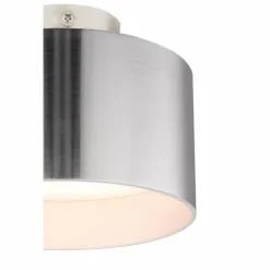 Luminaires Globo Lighting Éclairage Led|Plafonnier Globo JENNY LED Nickel mat, 1 lumière