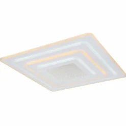 Plafonnier Globo JOCELYN LED Blanc, 1 lumière, Télécommandes