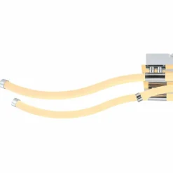 Luminaires Globo Lighting Éclairage Led|Plafonnier Globo KAIA LED Chrome, 1 lumière