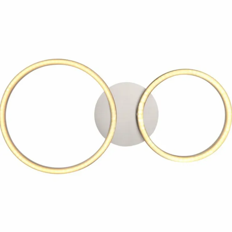 Luminaires Globo Lighting Suspensions|Plafonnier Globo KENDY LED Nickel mat, 1 lumière