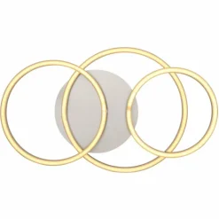 Luminaires Globo Lighting Éclairage Led|Plafonnier Globo KENDY LED Nickel mat, 1 lumière