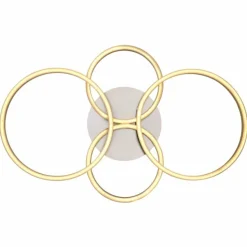 Luminaires Globo Lighting Éclairage Led|Plafonnier Globo KENDY LED Nickel mat, 1 lumière