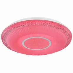 Luminaires Globo Lighting Éclairage Led|Plafonnier Globo KLEMENS LED Blanc, 2 lumières, Télécommandes, Changeur de couleurs