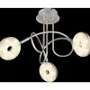 Luminaires Globo Lighting Éclairage Led|Plafonnier Globo LAILA LED Nickel mat, 3 lumières