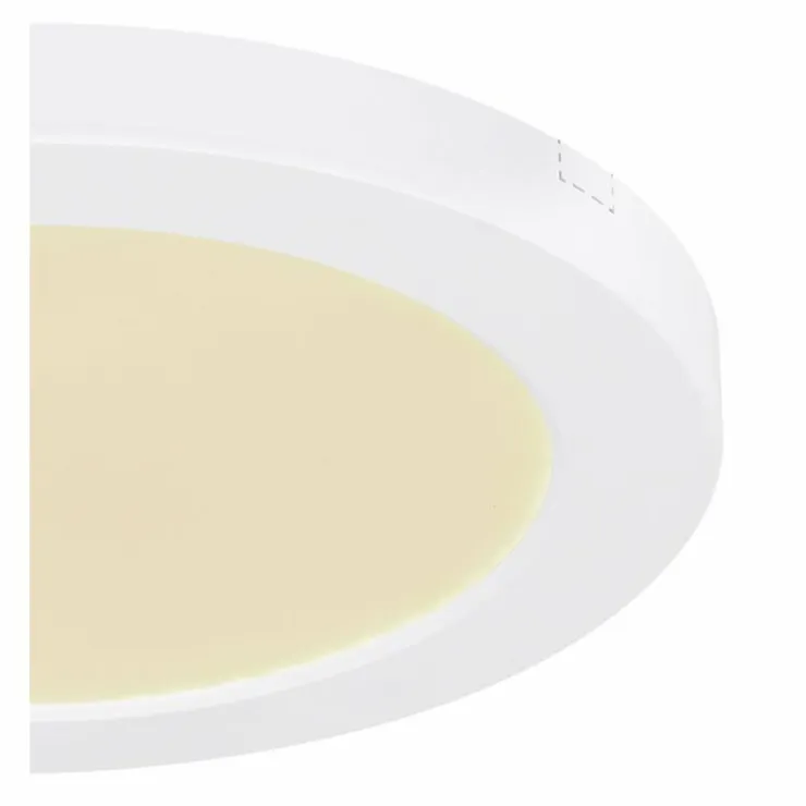 Luminaires Globo Lighting Éclairage Led|Plafonnier Globo LASSE LED Blanc, 1 lumière