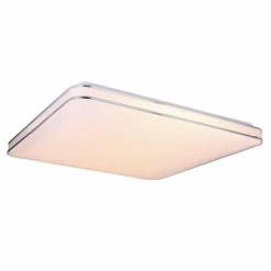 Plafonnier Globo LASSY LED Blanc, 1 lumière, Télécommandes