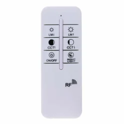 Plafonnier Globo LASSY LED Blanc, 1 lumière, Télécommandes