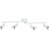 Luminaires Globo Lighting Spots Et Projecteurs|Plafonnier Globo LED Blanc, 4 lumières