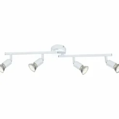 Luminaires Globo Lighting Spots Et Projecteurs|Plafonnier Globo LED Blanc, 4 lumières