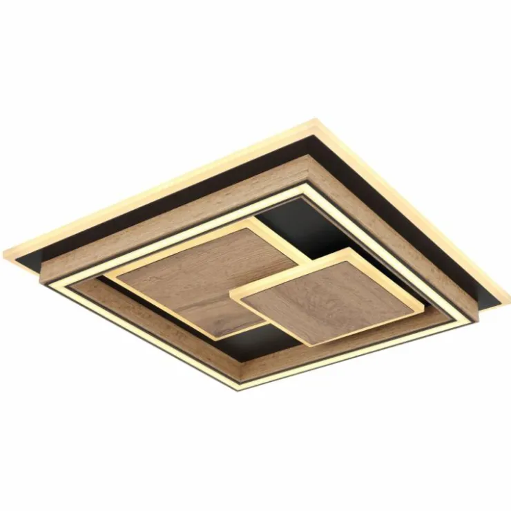 Luminaires Globo Lighting Éclairage Led|Plafonnier Globo LED Noir, 1 lumière