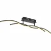 Luminaires Globo Lighting Éclairage Led|Plafonnier Globo MARIUS LED Noir, 1 lumière