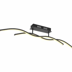 Luminaires Globo Lighting Éclairage Led|Plafonnier Globo MARIUS LED Noir, 1 lumière