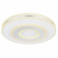 Luminaires Globo Lighting Éclairage Led|Plafonnier Globo MARU LED Blanc, 1 lumière, Télécommandes