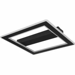 Luminaires Globo Lighting Éclairage Led|Plafonnier Globo MATTIA LED Noir, 1 lumière