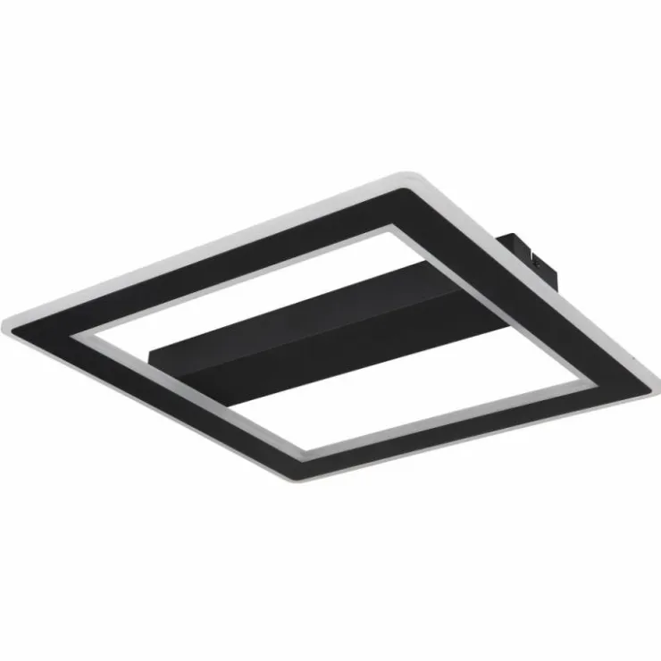 Luminaires Globo Lighting Éclairage Led|Plafonnier Globo MATTIA LED Noir, 1 lumière