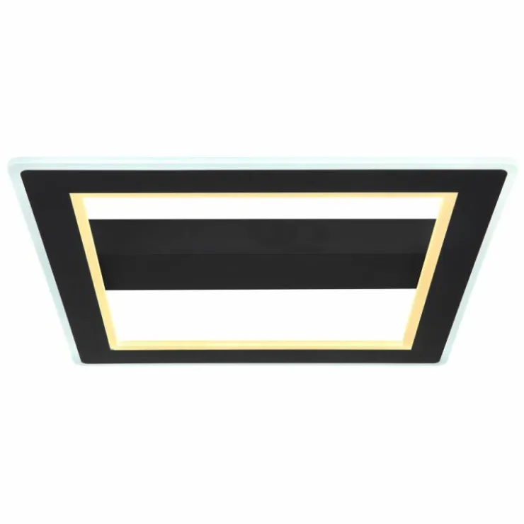 Luminaires Globo Lighting Éclairage Led|Plafonnier Globo MATTIA LED Noir, 1 lumière