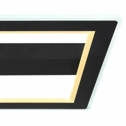 Luminaires Globo Lighting Éclairage Led|Plafonnier Globo MATTIA LED Noir, 1 lumière