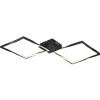 Luminaires Globo Lighting Éclairage Led|Plafonnier Globo MAXXY LED Noir, 1 lumière