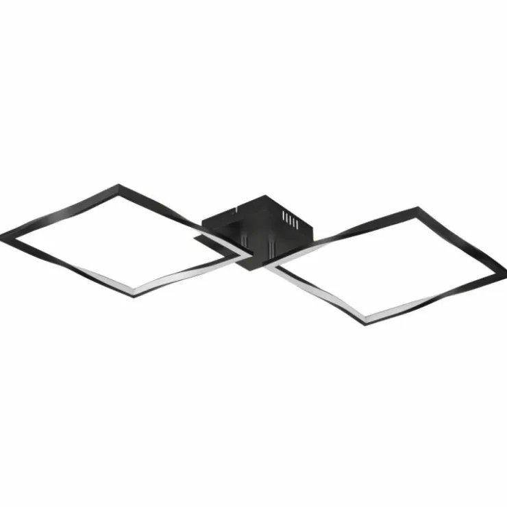 Luminaires Globo Lighting Éclairage Led|Plafonnier Globo MAXXY LED Noir, 1 lumière