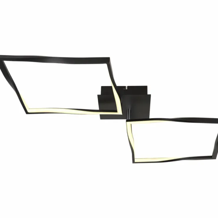Luminaires Globo Lighting Éclairage Led|Plafonnier Globo MAXXY LED Noir, 1 lumière