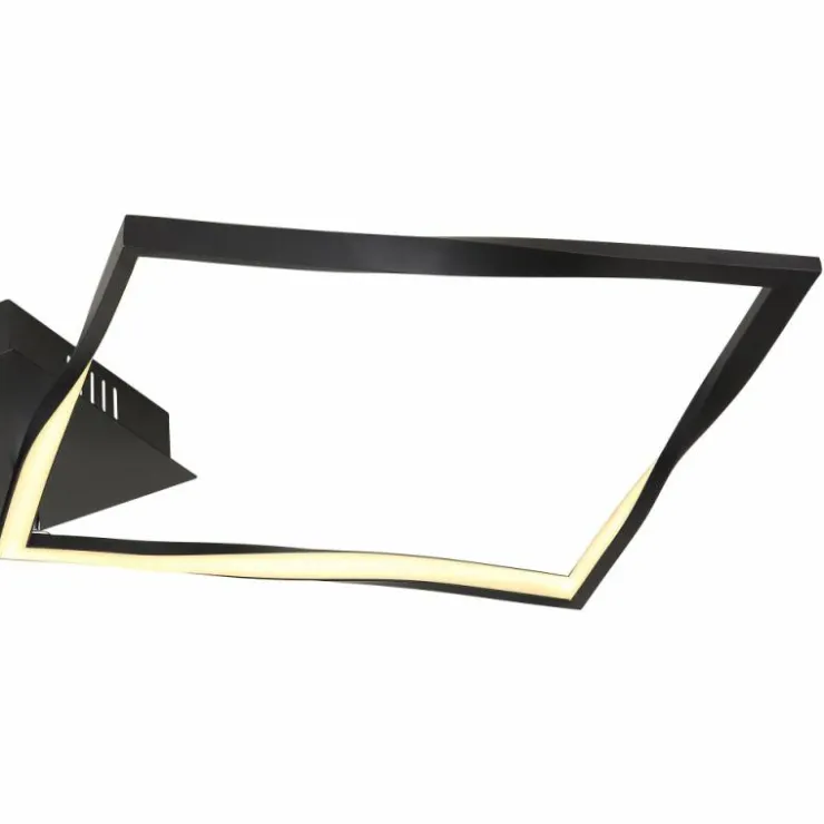 Luminaires Globo Lighting Éclairage Led|Plafonnier Globo MAXXY LED Noir, 1 lumière