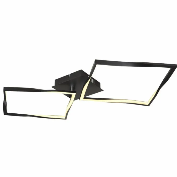 Luminaires Globo Lighting Éclairage Led|Plafonnier Globo MAXXY LED Noir, 1 lumière