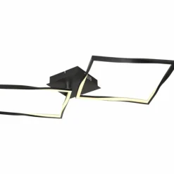 Luminaires Globo Lighting Éclairage Led|Plafonnier Globo MAXXY LED Noir, 1 lumière
