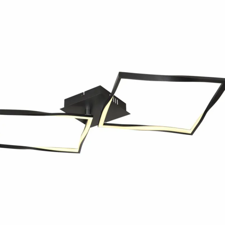 Luminaires Globo Lighting Éclairage Led|Plafonnier Globo MAXXY LED Noir, 1 lumière