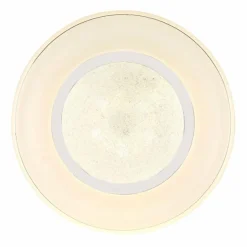 Luminaires Globo Lighting Éclairage Led|Plafonnier Globo MICKEY LED Blanc, 1 lumière, Télécommandes