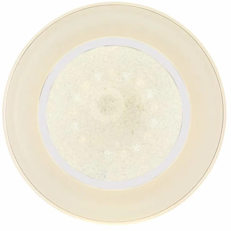 Luminaires Globo Lighting Éclairage Led|Plafonnier Globo MICKEY LED Blanc, 1 lumière, Télécommandes