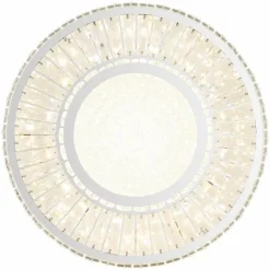 Luminaires Globo Lighting Éclairage Led|Plafonnier Globo MUCKY LED Chrome, 1 lumière, Télécommandes