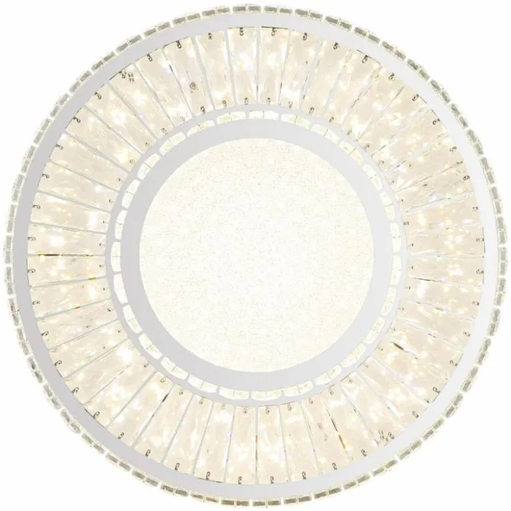 Luminaires Globo Lighting Éclairage Led|Plafonnier Globo MUCKY LED Chrome, 1 lumière, Télécommandes