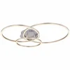 Luminaires Globo Lighting Éclairage Led|Plafonnier Globo MUNNI LED Nickel mat, 1 lumière