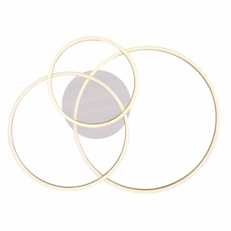Luminaires Globo Lighting Éclairage Led|Plafonnier Globo MUNNI LED Nickel mat, 1 lumière