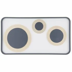 Luminaires Globo Lighting Éclairage Led|Plafonnier Globo NORA LED Noir, 1 lumière, Télécommandes