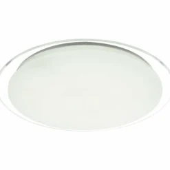 Luminaires Globo Lighting Éclairage Led|Plafonnier Globo Optima LED Blanc, 1 lumière, Télécommandes