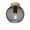 Luminaires Globo Lighting Plafonniers|Plafonnier Globo PABLO Noir, 1 lumière