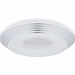Luminaires Globo Lighting Éclairage Led|Plafonnier Globo PILLO LED Blanc, 1 lumière, Télécommandes