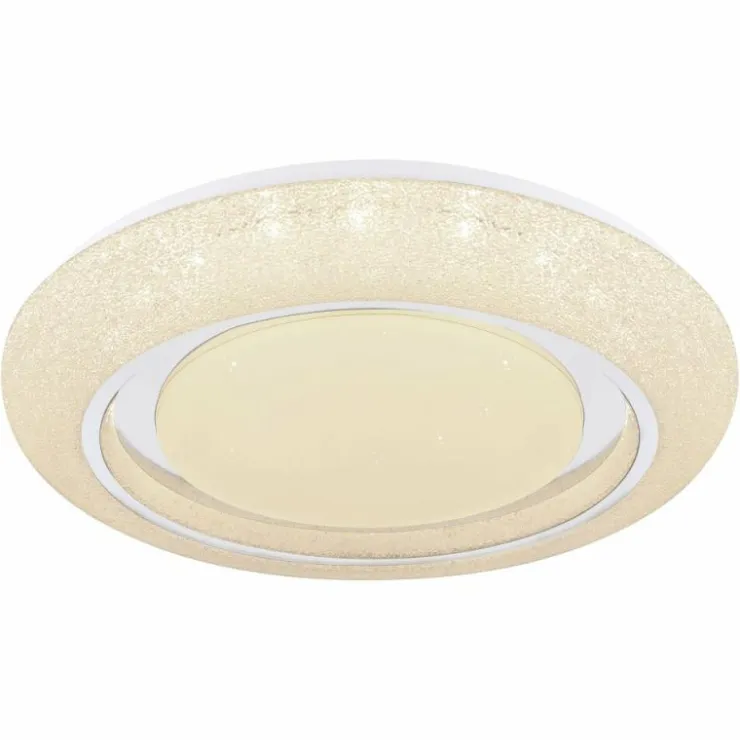Luminaires Globo Lighting Éclairage Led|Plafonnier Globo RADA LED Blanc, 1 lumière