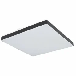 Luminaires Globo Lighting Éclairage Led|Plafonnier Globo RAINA LED Noir, Blanc, 1 lumière