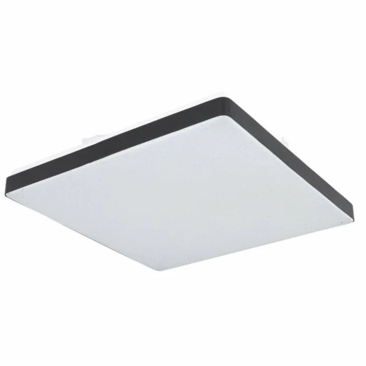 Luminaires Globo Lighting Éclairage Led|Plafonnier Globo RAINA LED Noir, Blanc, 1 lumière